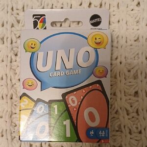 Mattel 50 Years Of Being Wild UNO Card Game From The 2010's